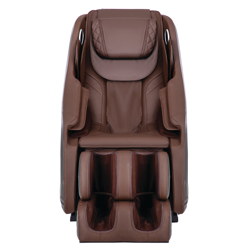 3000 Series 3D Zero Gravity Brown Massage Chair with Bluetooth Speakers and Body Scan R8665L