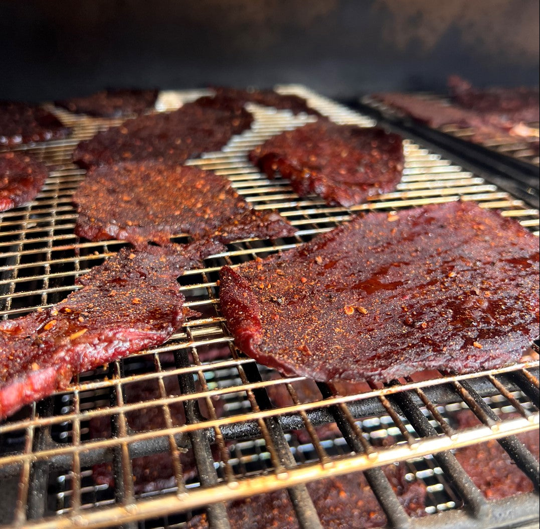 Beef Jerky on the Lifesmart Pellet Grill