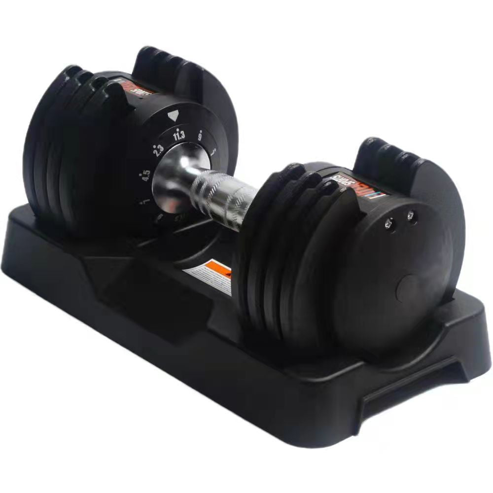 25 pound store adjustable dumbbells