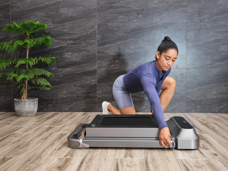 R2 Treadmill Double Fold and Stow with Smart Walk Sensors