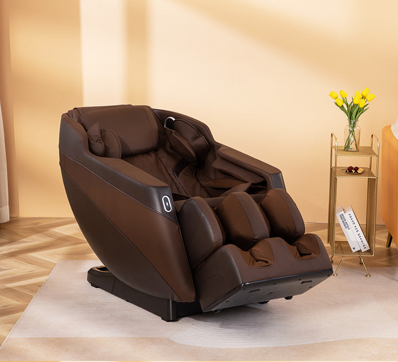 R8316 Series 2D Zero Gravity Massage Chair in Brown