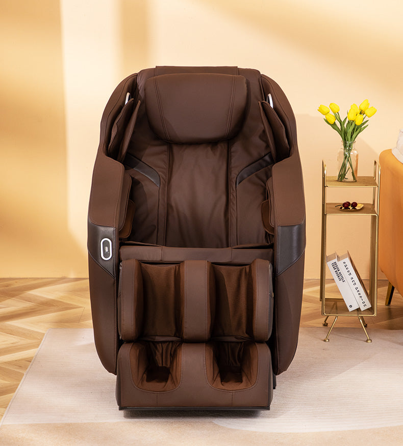 R8316 Series 2D Zero Gravity Massage Chair in Brown